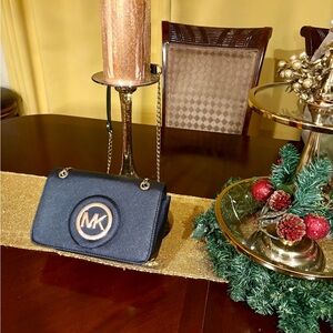 Black Bag with Gold Logo